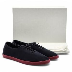 The Row Sam Men's Canvas Sneakers in Black EU 42 US 9 - NWB $990